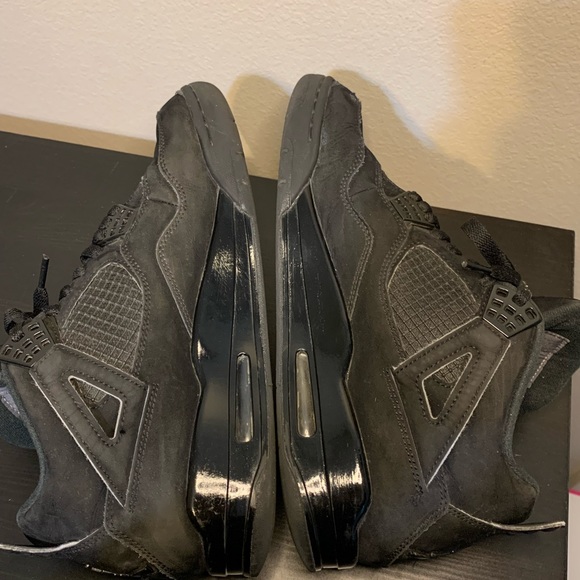 Jordan 4 Retro Black Cat CU1110-010 Size 9.5 - Picture 8 of 9